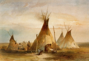 21_sioux tipi, karl boodmer 1833